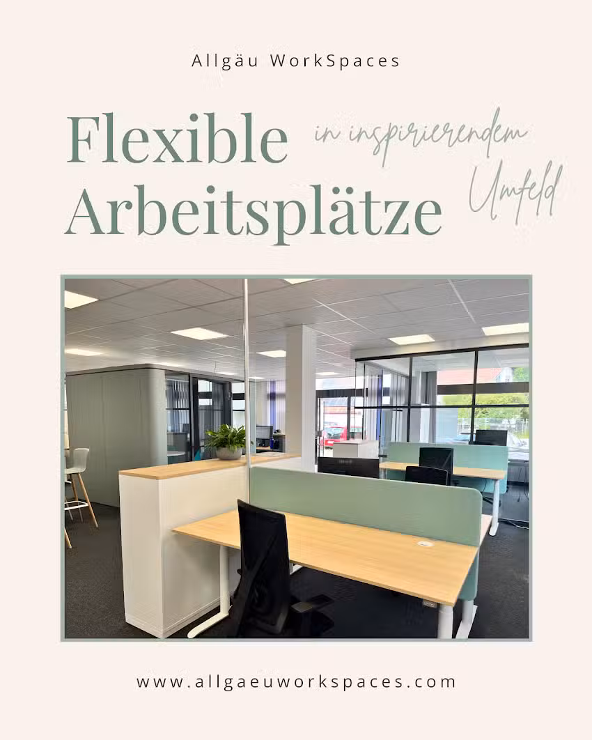 Allgäu Workspaces by KaBiGo GmbH