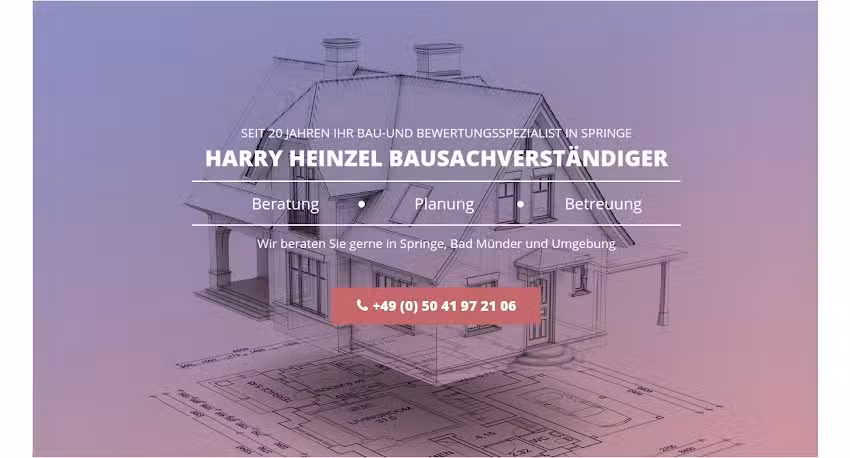Bausachverständiger Harry Heinzel