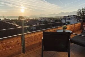 Belisima Apartments | Ferienwohnung Rimsting | Chiemsee | Seeblick | Bergblick | 2 Balkone | 2 Schlafzimmer | Parkplatz