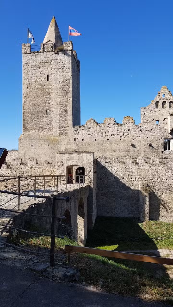 Camping an der Rudelsburg