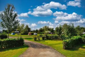 Campingplatz am Mahlower See bei Berlin
