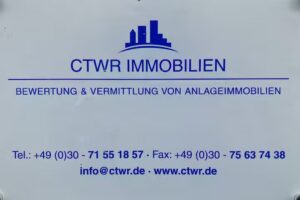 CTWR IMMOBILIEN – Bewertung und Vermittlung von Immobilien