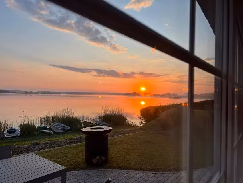 Ferienhaus direkt am See „Seeperle“ mit Boot