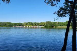 Ferienhaus „Finnhütte zwischen Wald und See“ in Biesenthal