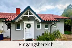 Ferienhaus Waldblick mit Kamin, Wintergarten und Terrasse