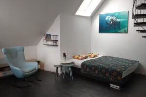 Ferienwohnung: Maisonette-Wohnung mit Balkon