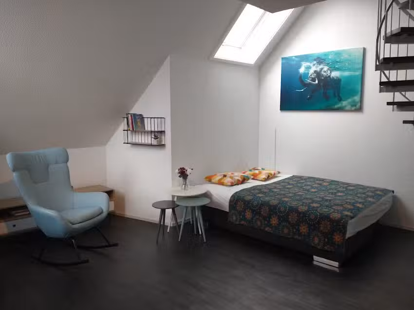 Ferienwohnung: Maisonette-Wohnung mit Balkon