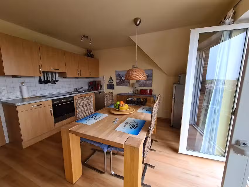 Ferienwohnung Meeresblick am Sandstrand