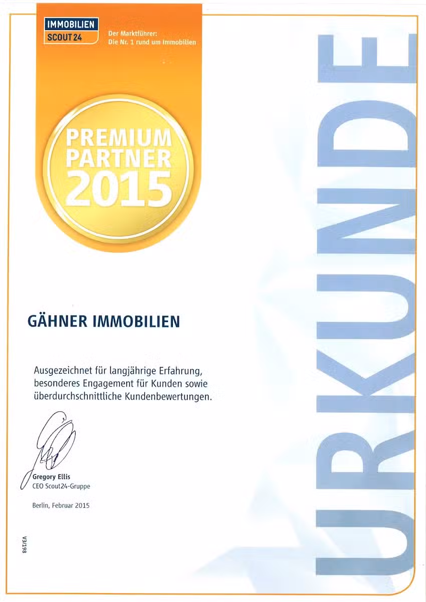 GÄHNER IMMOBILIEN – Vermittlung von Wohnimmobilien und Gewerbeimmobilien
