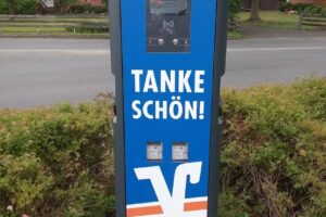 Geldautomat Volksbank eG Osterholz Bremervörde, Geschäftsstelle Vollersode