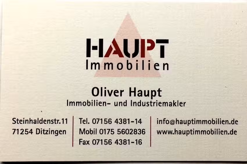 HAUPT Immobilien und Wohnbau