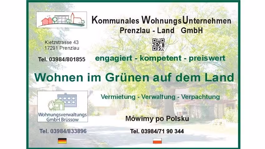 Kommunales Wohnungsunternehmen Prenzlau-Land GmbH