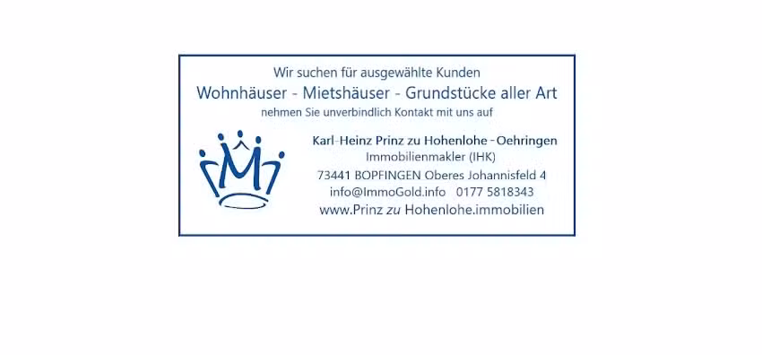 PRINZzuHOHENLOHE.Immobilien
