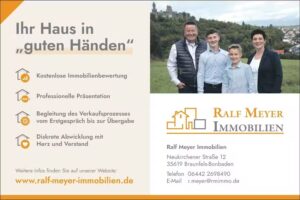 Ralf Meyer Immobilien – Verkauf, Vermittlung und Bewertung von Immobilien im Lahn-Dill-Kreis und Umgebung