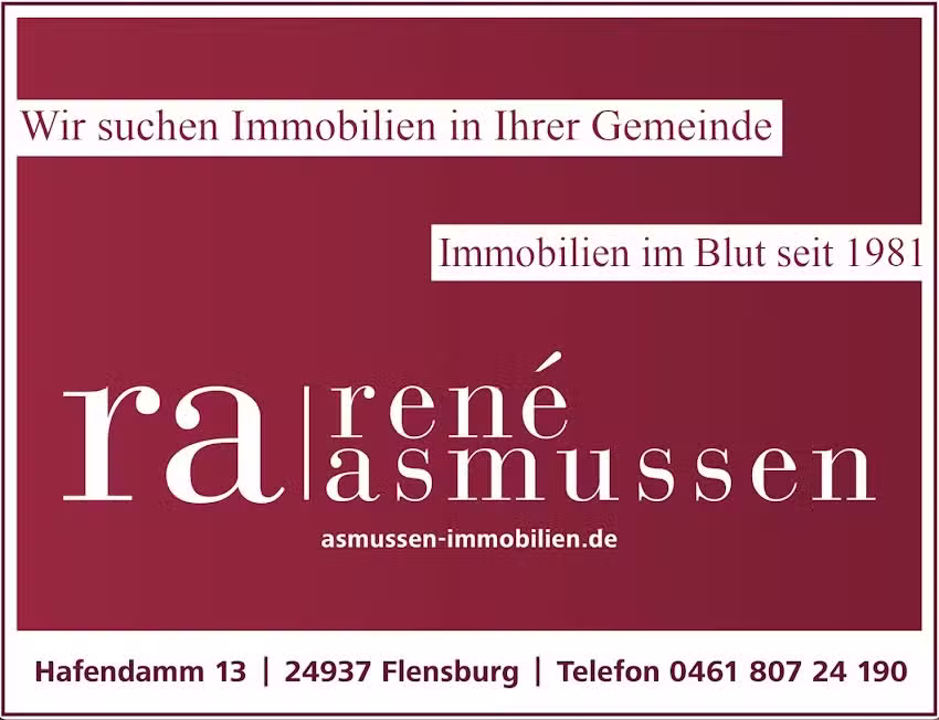 René Asmussen Immobilien – Makler Flensburg – Immobilien Flensburg