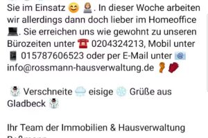 Rossmann Immobilien & Hausverwaltung