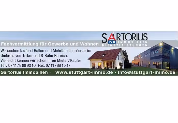 Sartorius Immobilien, Dipl.-Kfm. Wolfgang Sartorius