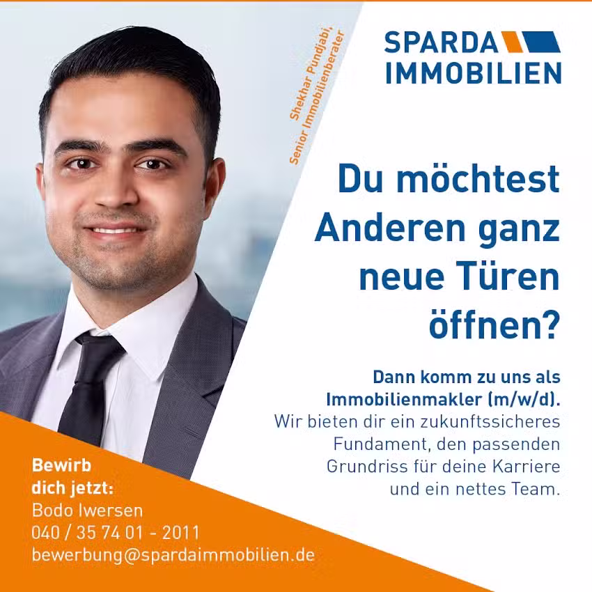 Sparda Immobilienmakler Hamburg Eidelstedt