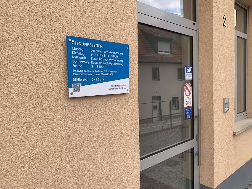 Volks- und Raiffeisenbank Saale-Unstrut eG, Bankstelle Mücheln