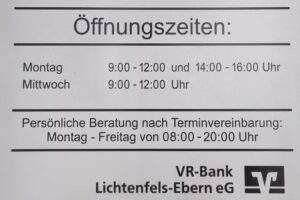 VR-Bank Lichtenfels-Ebern eG Geschäftsstelle Michelau