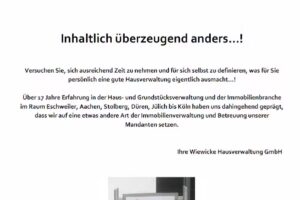 Wiewicke Hausverwaltung GmbH